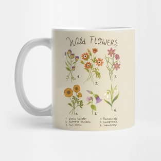 Wild flowers Mug